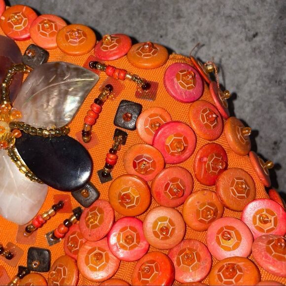 POMME d'orenge orange mini shell bag - Picture 9 of 15